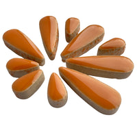Gouttes de Céramiques Orange