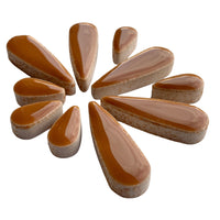 Gouttes de Céramiques Brun