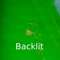 Plaque de Verre Émeraude la Plus Sombre