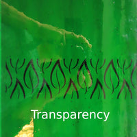 Placa de Vidrio Esmeralda Profunda