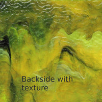 Glasplaat Amber Groen Wazig