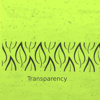 Placa de Vidrio Verde Amarillo Claro