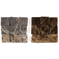 Marble 10x10mm Emperador
