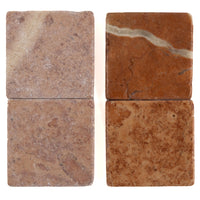 Marble 20x20mm Rosso Verona