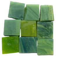 Glasmozaiek Tiffany Glacier 10mm Mosgroen