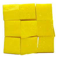 Glasmosaik Tiffany-Glas 15mm Sonnegelb