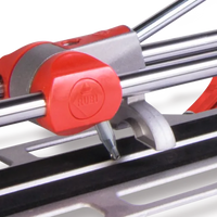 Detail van de snijkop van de Rubi tegelsnijder STAR 42