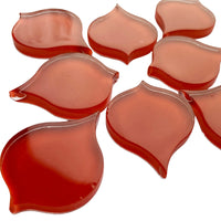 Ojo de Pavo Real Carmín