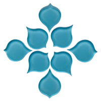 Ojo de Pavo Real Turquesa