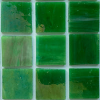 Glasmozaiek Tiffany Glacier 20mm Sprinkhaan