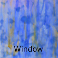 Glasplaat Hemelsblauw Amber Gemarmerd