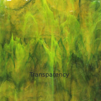 Glasplaat Amber Groen Wazig