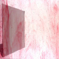 Plaque de Verre Fuchsia Vaporeux