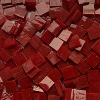 Glasmozaiek Tiffany Glacier 10mm Koraalrood