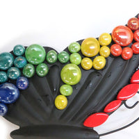 Regenboog Vlinder 24cm