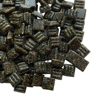 Verre Mosaique - glass mosaic -Glasmosaik-glasmozaïek-Glasmozaiek 10mm Aardebruin - mosaicshop