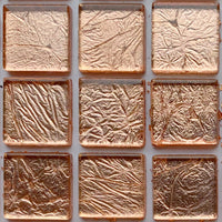 Verre Mosaique - glass mosaic -Glasmosaik-glasmozaïek-Glasmozaiek Spiegel 20mm Champagne - mosaicshop