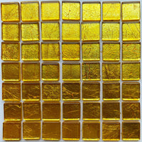 Verre Mosaique - glass mosaic -Glasmosaik-glasmozaïek-Glasmozaiek Spiegel 20mm Goud - mosaicshop