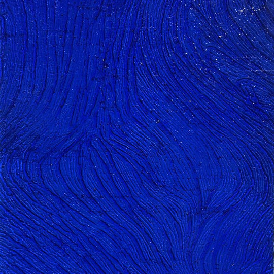 Placa de Vidrio Cobalto Ondulado