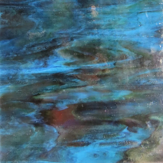 Placa de Vidrio Arcoíris Índigo