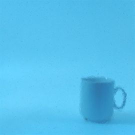 Placa de Vidrio Agua Transparente