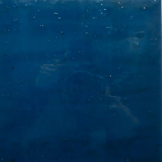 Placa de Vidrio Azul Acero