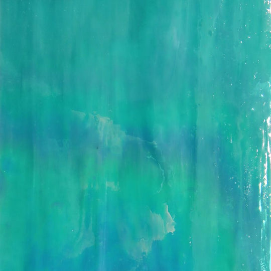 Placa de Vidrio Verde Mar Nacarado