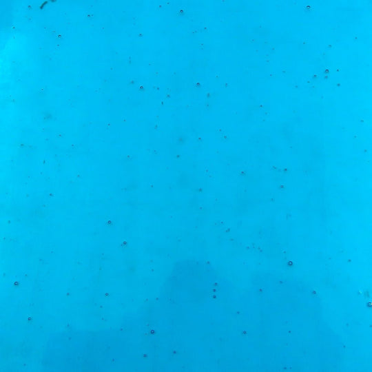 Placa de Vidrio Turquesa Claro