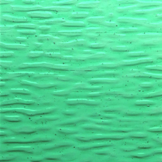 Plaque de Verre Pistache Vagues Douces