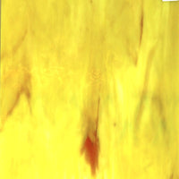 Placa de Vidrio Amarillo Intenso