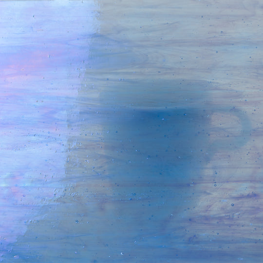 Glasplaat Gemarmerde Blauwe Parel