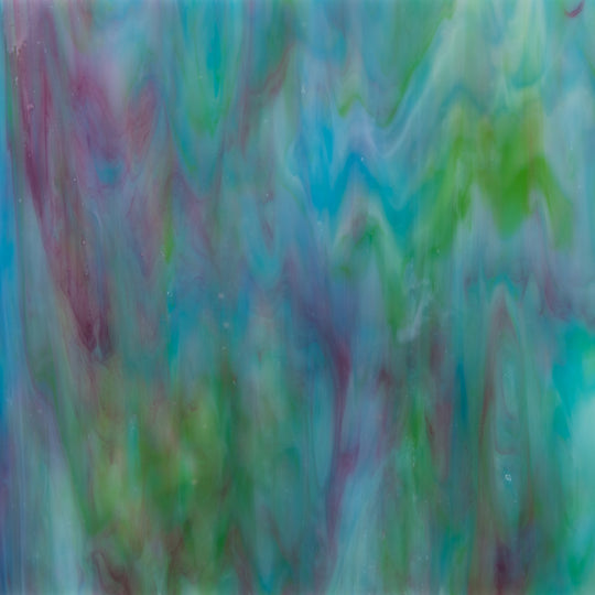 Glasplaat Regenboog Turkoois