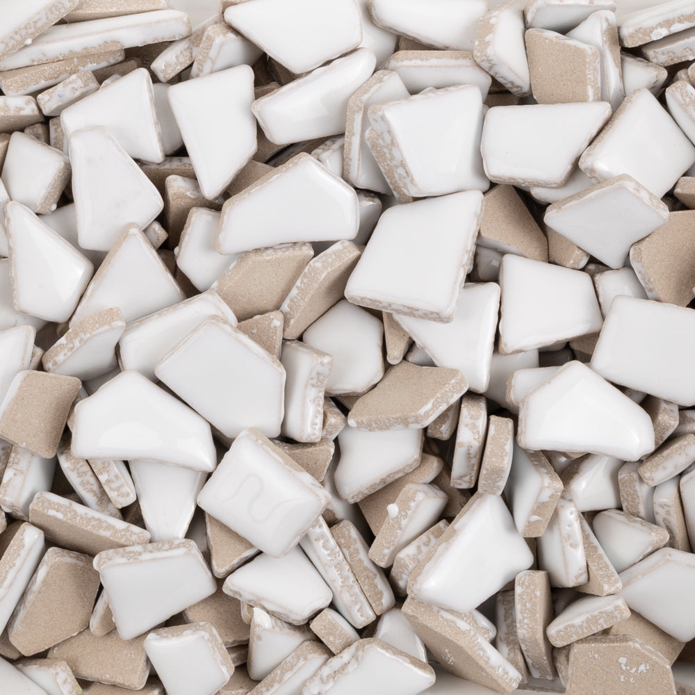 Puzzles cerâmicos Flip Branco