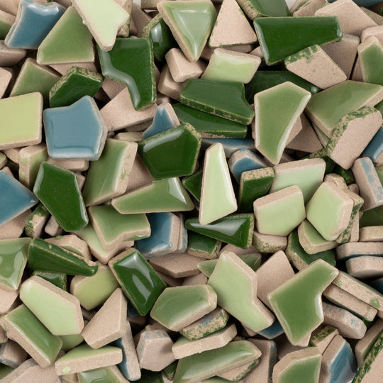 Puzzle in ceramica Flip Mix verde