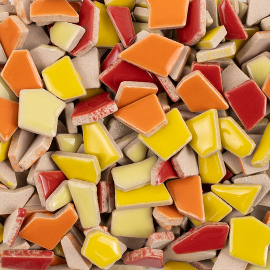 Puzzle in ceramica Flip Mix rosso