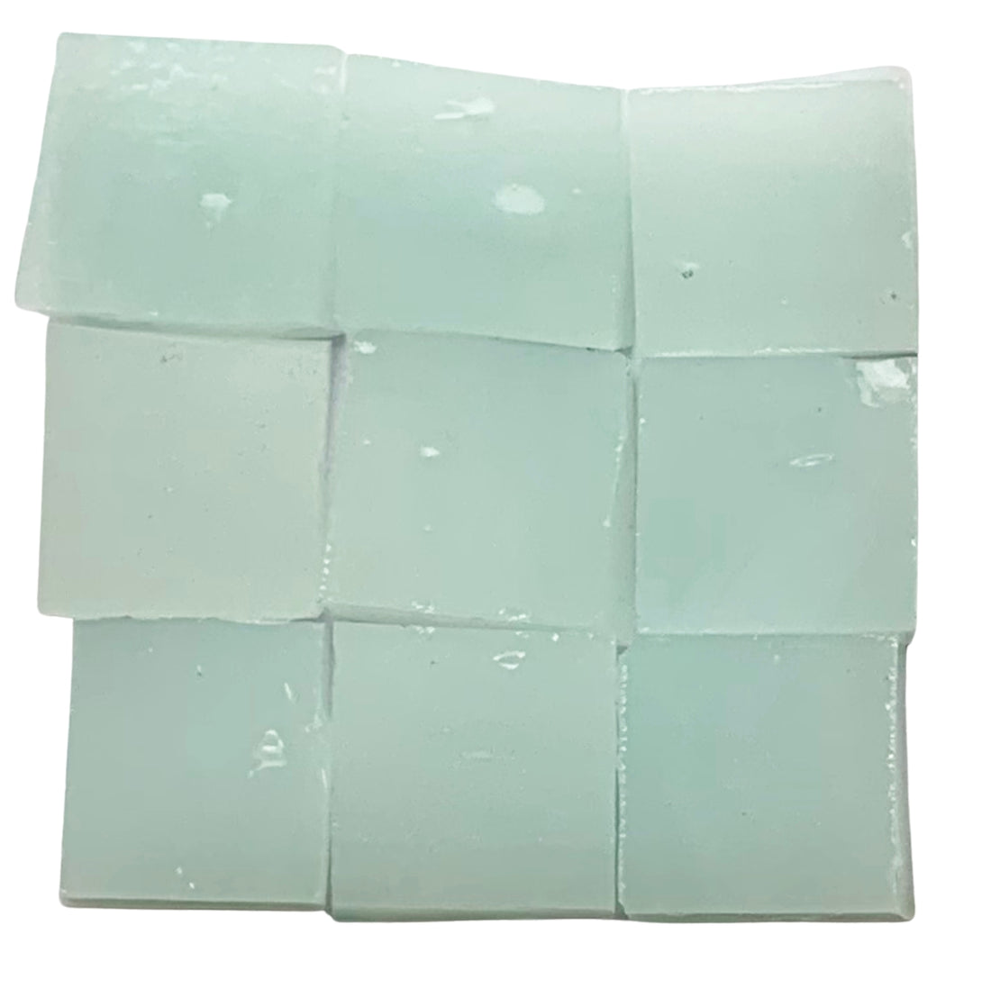 Glasmosaik Tiffany-Glas 10mm  Eisblau