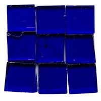 Glasmosaik Tiffany-Glas 10mm  Cobalt