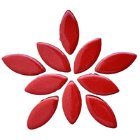 Ceramic Petals 25mm Red