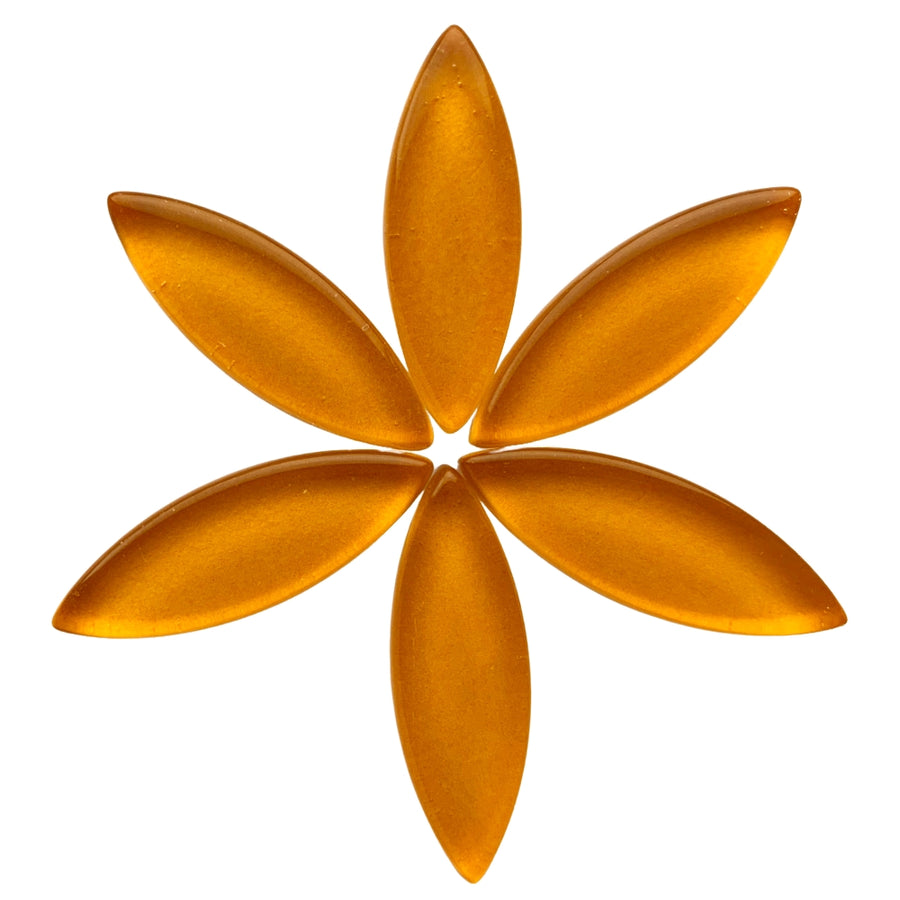 Medium Blütenblätter Mandarine
