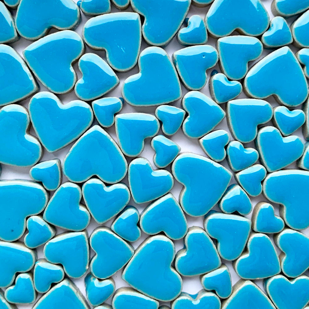 Charms Hearts Blue