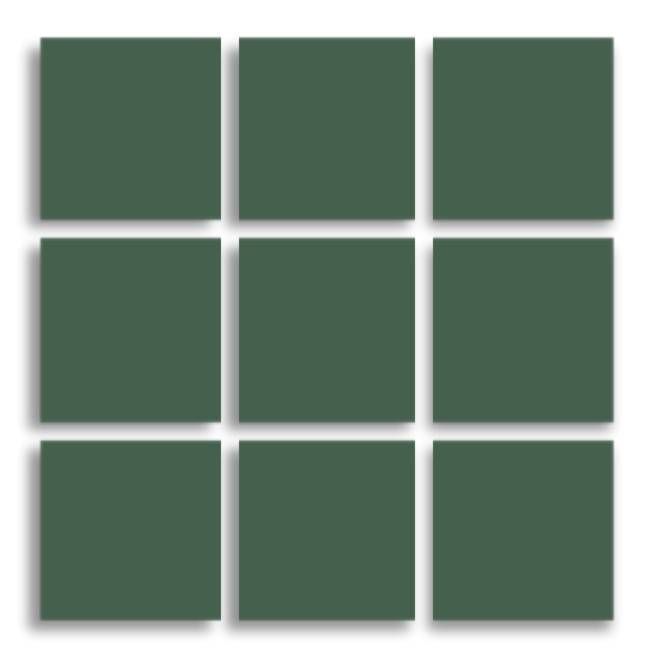 Cinca Mosaicos Porcelanicos 350 Verde Esmeralda