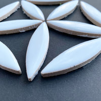 Ceramic Ellipse  White