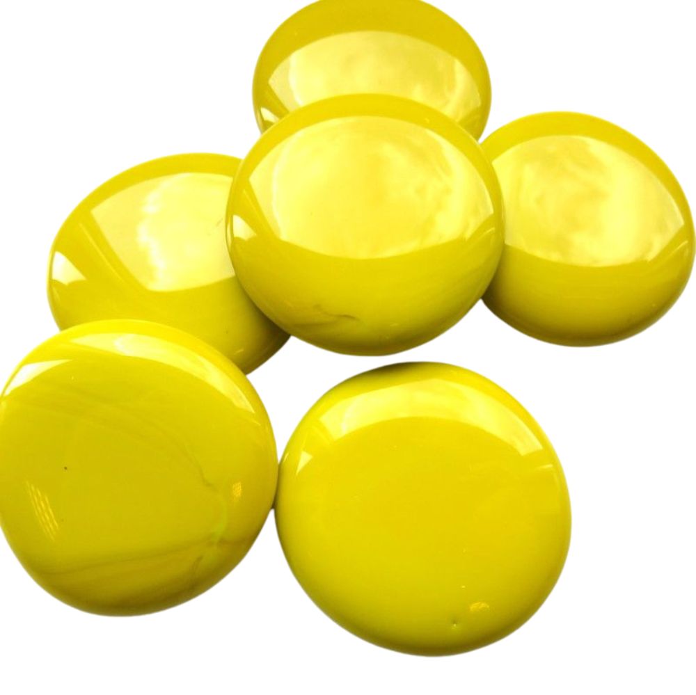 Gemas de Vidrio XL 30-36mm Amarillo