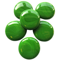Glasdruppels XL  30-36mm Groen