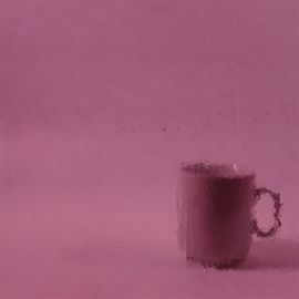 Glass Plate Dusky Rose