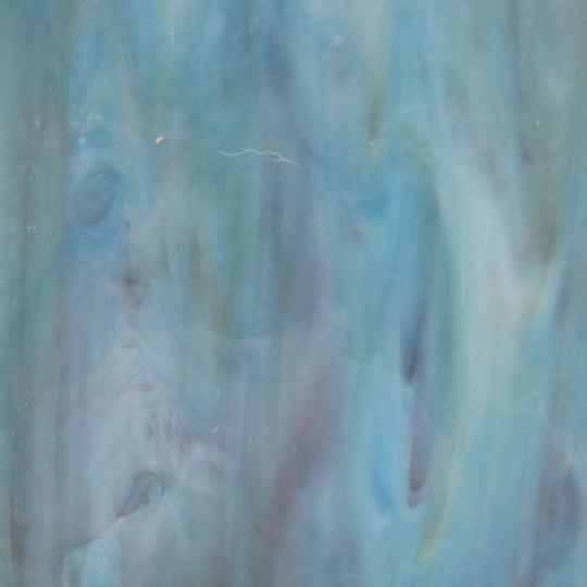 Placa de Vidrio Turquesa Púrpura Ámbar