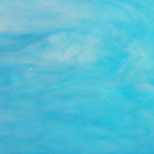 Placa de Vidrio Turquesa Claro Ópalo