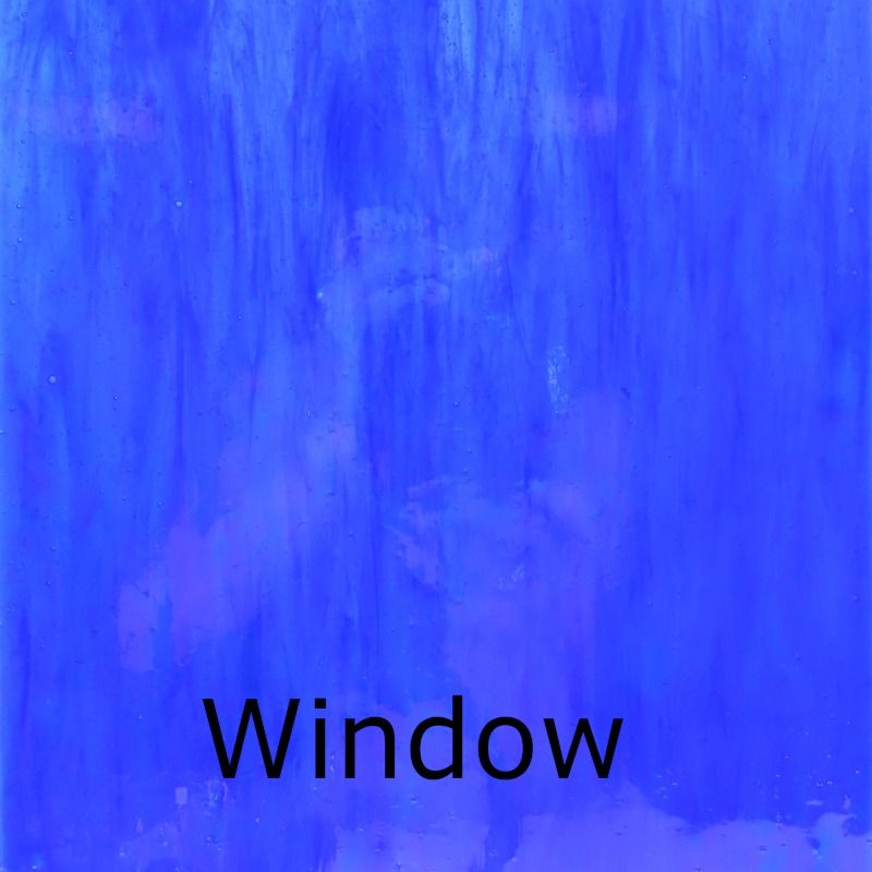 Glasplaat Kobalt Iriserend