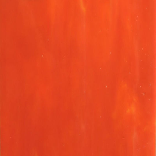 Oranžový skleněný talíř