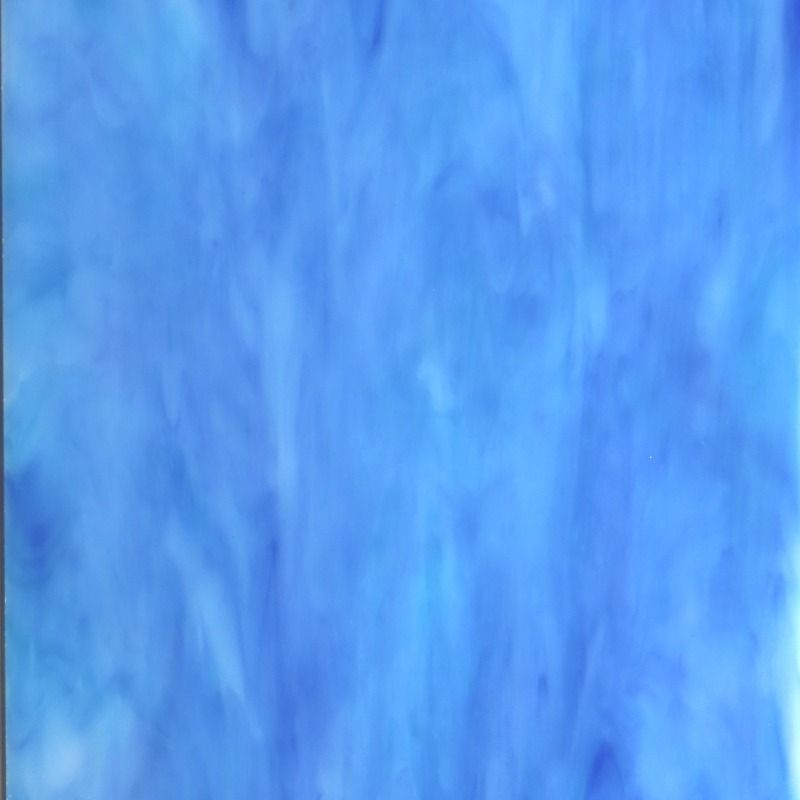 Placa de Vidrio Azul Suave Ópalo